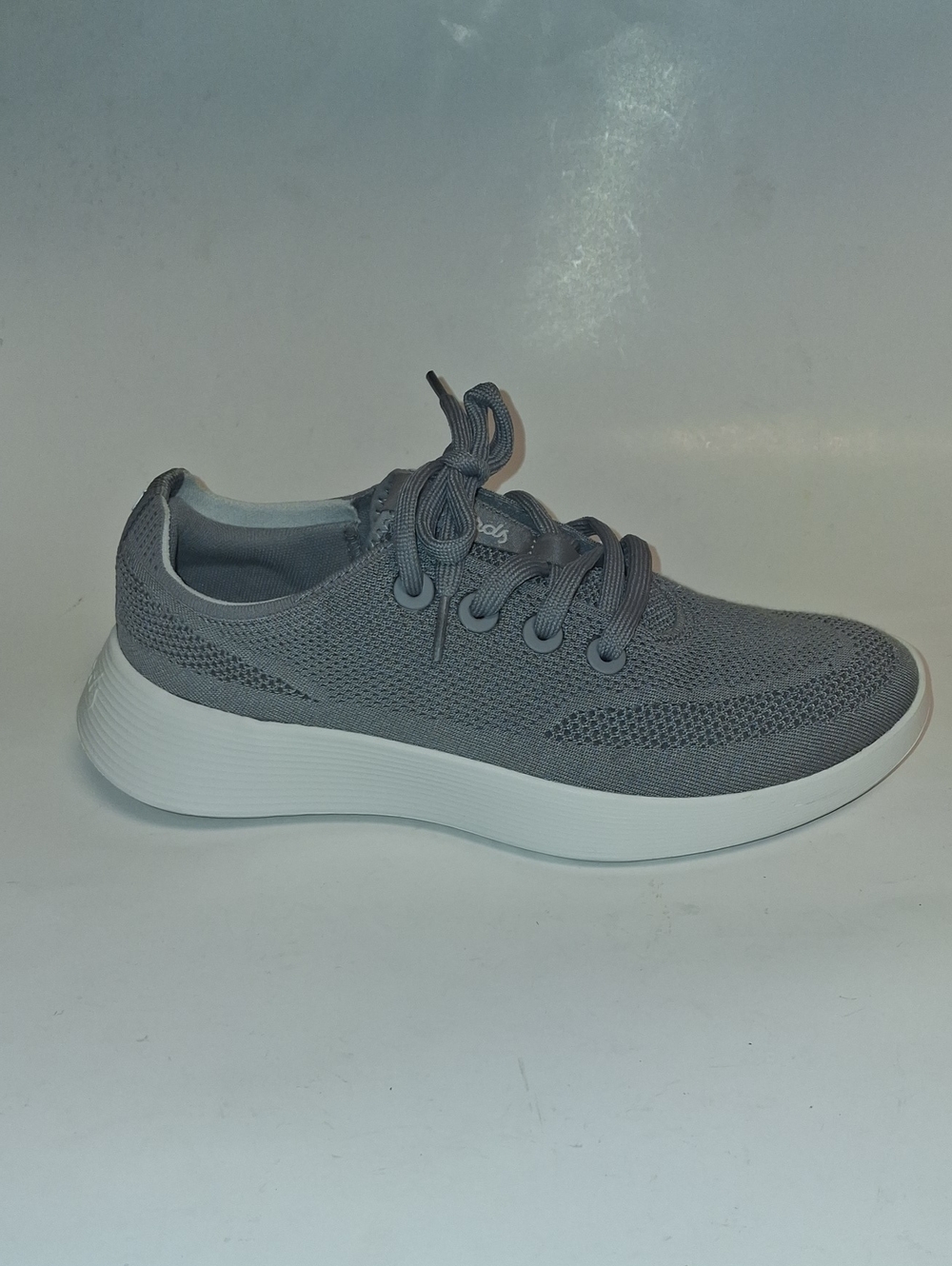 Allbirds Women's Gray Knit Lace-Up Sneakers